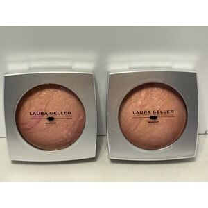LAURA GELLER ETHEREAL ROSE POWDER bundle  .32 oz each NEW